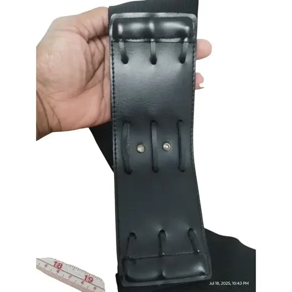 Y2K Vtg Beaded Women's size M/L Stretch Grungecore Boho Cottagecore Concho Belt - Picture 6 of 10